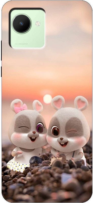 Caseroy Back Cover for Realme C30 Back Cover  (Multicolor, Grip Case, Silicon, Pack of: 1)