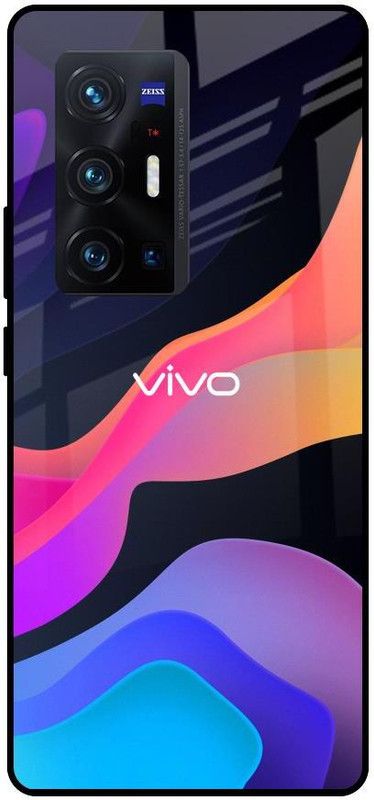 Hocopoco Back Cover for Vivo X70 Pro+  (Multicolor, Grip Case, Pack of: 1)