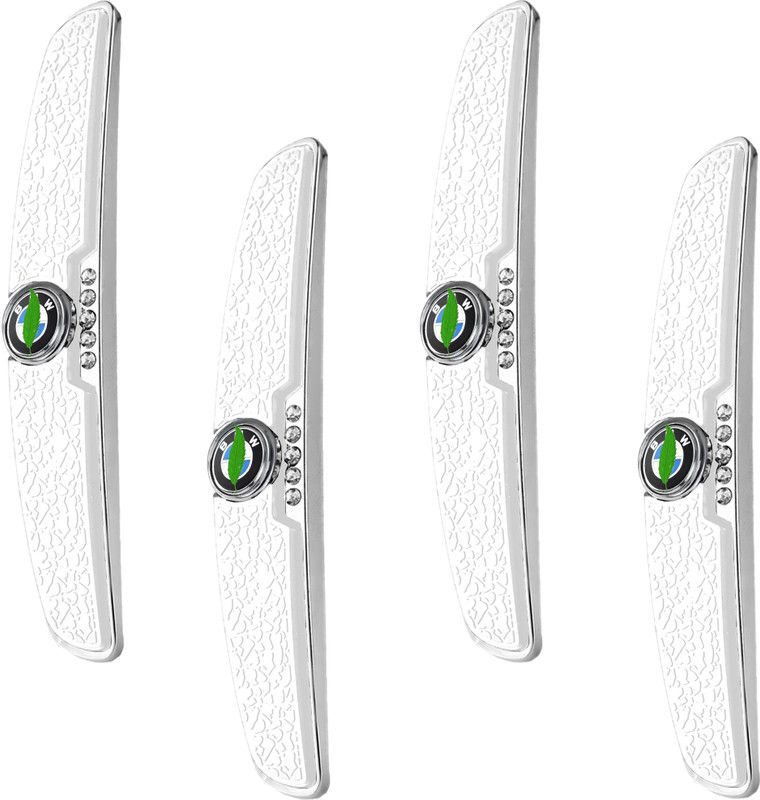 Pivdo Silicone, Steel Car Door Guard  (White, Pack of 4, BMW, 2 Series, 3 Series, 1 Series, 4 Series, 5 Series, 6 Series, 7 Series, X1, X3, X4, X5, X6, M5)