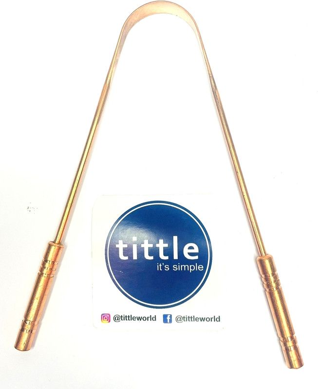 Tittle Copper Tongue Cleaner