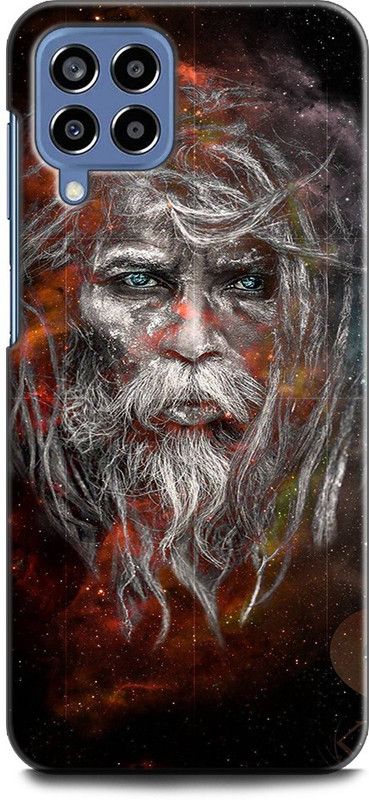 WallCraft Back Cover for SAMSUNG Galaxy M53 5G MAHADEV, SADHU, SAINT, MONK, SPRITUAL  (Multicolor, Dual Protection, Pack of: 1)