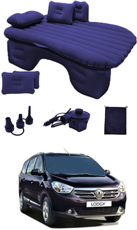 MATIES Car Air Inflatable Car Bed Mattress Airbed Overnighter Blue140 for Tourism Outdoor Camping Swimming Pool for Lodgy Renault 2015 Car Inflatable Bed