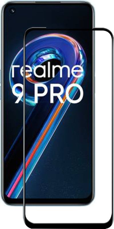 DMJHP Edge To Edge Tempered Glass for Realme 9 Pro 5G  (Pack of 1)