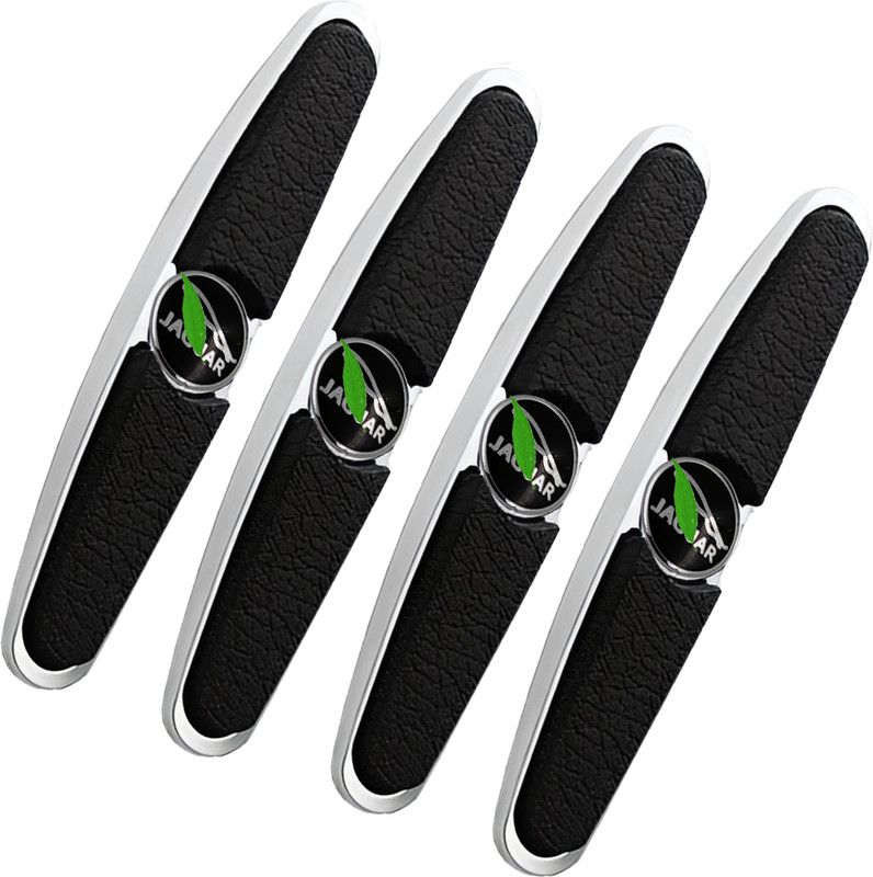 Kidoca Silicone, Steel Car Door Guard  (Black, Pack of 4, Jaguar, F-TYPE, XF, XFR, XFS, XK-TYPE, XJ-TYPE)