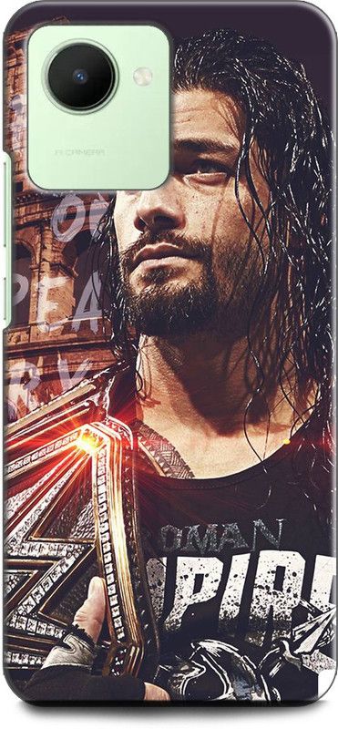 WallCraft Back Cover for Realme Narzo 50i Prime, RMX3506 ROMAN REIGNS, WWE, BODYBUILDER, WRESTLEMANIA  (Multicolor, Dual Protection, Pack of: 1)