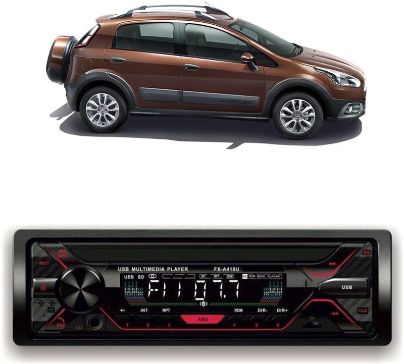 Bluedrum Car Stereo FX- A100U Car Stereo with Bluetooth, USB, SDCard , Aux B-106 Car Stereo  (Single Din)