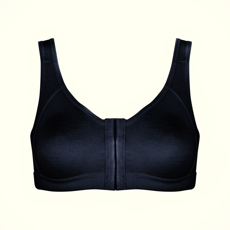 Women Minimizer Non Padded Bra  (Black)