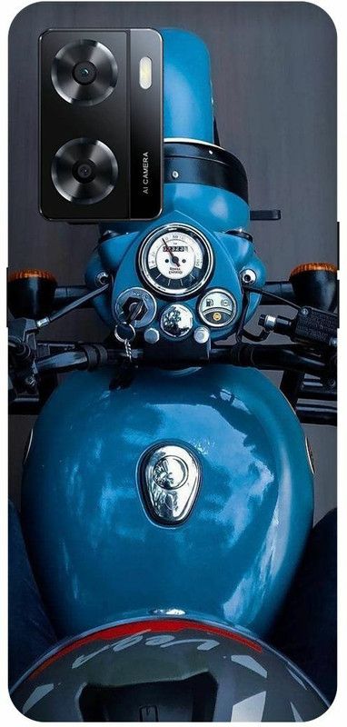 Dimora Back Cover for OPPO A57 ,ROYALENFIELD LOVERBIKE SPORTS BULLETLOVER CLASSIC  (Multicolor, Hard Case, Pack of: 1)