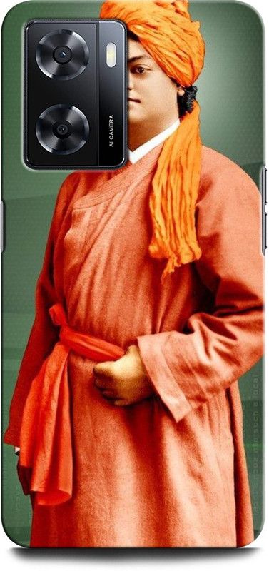 GRAFIQE Back Cover for OPPO A57e SWAMI VIVEKANAND, INDIAN MONK, YOGA GURU  (Multicolor, Shock Proof, Pack of: 1)