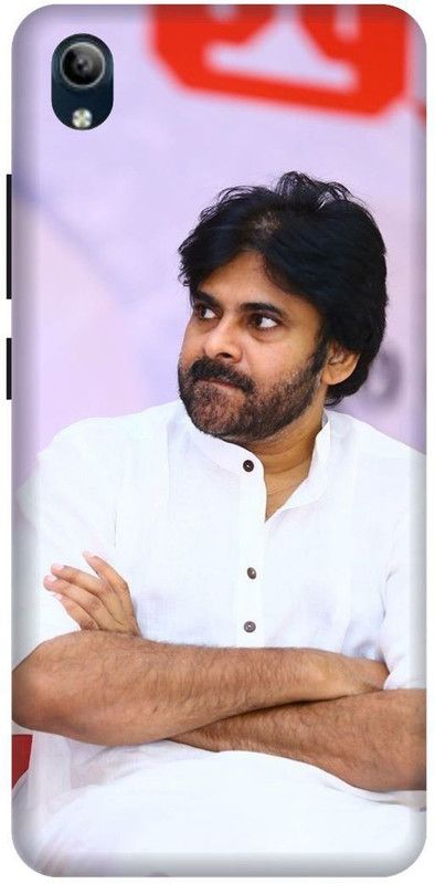 PHONE WALEY.COM Back Cover for VIVO Y90 , VIVO 1908 ,pawan kalyan Southindian Superstar ,Printed  (White, Hard Case, Pack of: 1)