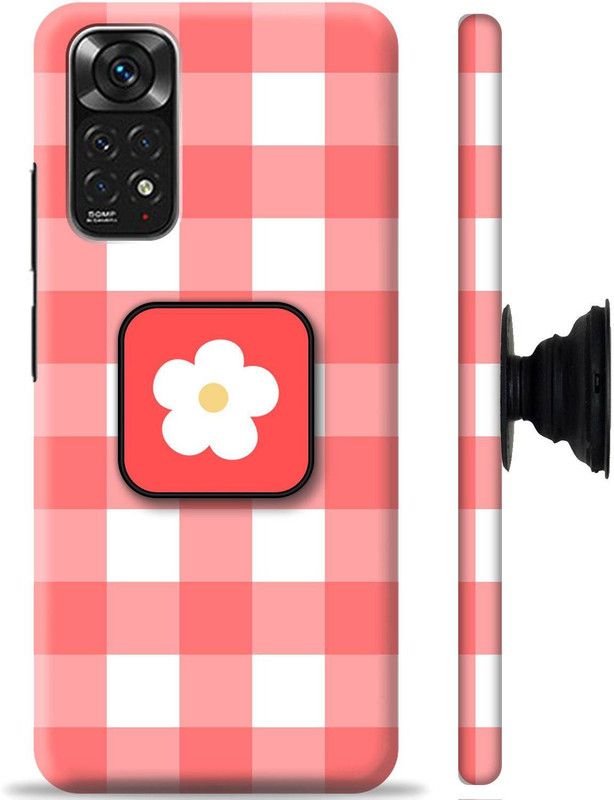 Dreamer Back Cover for Mi Redmi Note 11  (White, Pink, Pack of: 2)