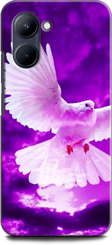 WallCraft Back Cover for Realme C33, RMX3624 PIGEON, PARROT, COLURFULL, KINGFISHER, BIRDS  (Multicolor, Dual Protection, Pack of: 1)