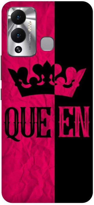 play fast Back Cover for Infinix HOT 12 Play , QUEEN, RANI, PRINCESS  (Multicolor, Hard Case, Pack of: 1)