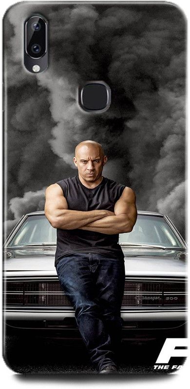 WallCraft Back Cover for Vivo Y83 Pro, Vivo 1726 FAST & FURIOUS, VIN DIESEL  (Multicolor, Dual Protection, Pack of: 1)