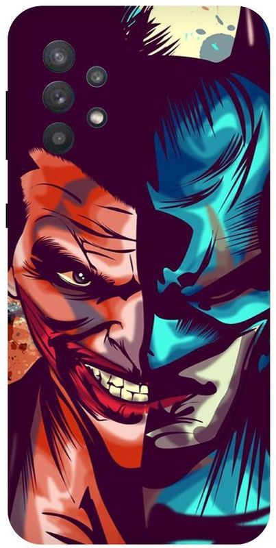 THE NARAYANA COLLECTIONS Back Cover for SAMSUNG GALAXY A32-BAT,MAN,BATMAN,JOKER,SUCIDE,SQUAD  (Multicolor, Hard Case, Pack of: 1)