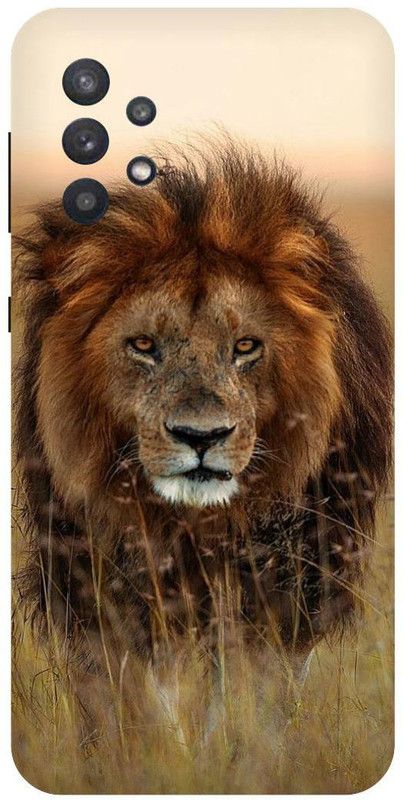 THE NARAYANA COLLECTIONS Back Cover for SAMSUNG GALAXY A32-TIGER,SHER,LION,KING,ANIMAL  (Multicolor, Hard Case, Pack of: 1)
