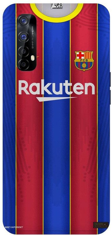 THE NARAYANA COLLECTIONS Back Cover for NARZO 20 PRO-RMX2161-RAKUTEN,FOOTBALL,SPORTS,NIKE  (Multicolor, Hard Case, Pack of: 1)