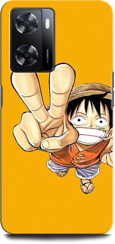 GRAFIQE Back Cover for OPPO A57 New LUFFY, MONKEY D LUFFY, ANIME, LUPI, MONKEY, STRAW HAT, CAPITAN  (Multicolor, Shock Proof, Pack of: 1)