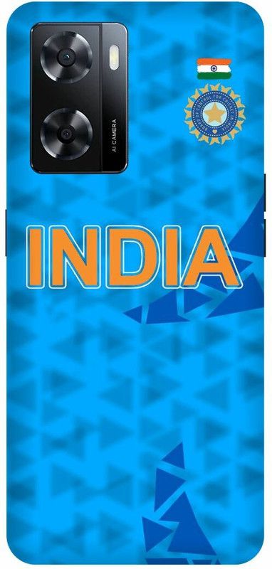 Dimora Back Cover for OPPO A57 ,INDIAN TEAM LOGO SIGH  (Multicolor, Hard Case, Pack of: 1)
