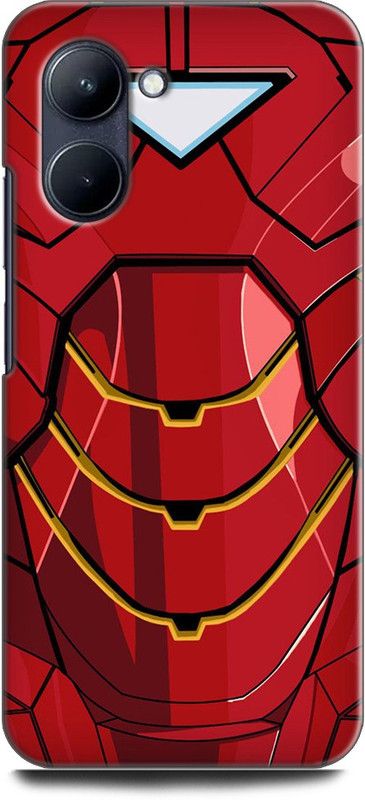 WallCraft Back Cover for Realme C33, RMX3624 IRON MAN, MASK, AVENGER, MARVER, SUPERHERO, COMIC  (Multicolor, Dual Protection, Pack of: 1)