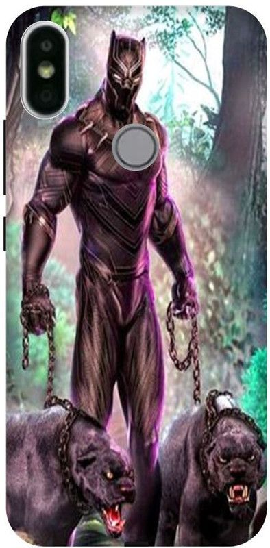 Enna Traders Back Cover for Mi Redmi Y2 ( Black Panther) PRINTED BACK COVER  (Multicolor, Waterproof, Pack of: 1)