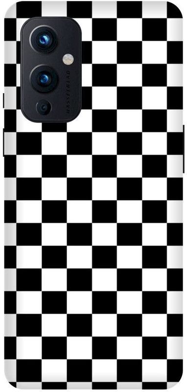 FRONK Back Cover for OnePlus 9 5G, LE2111, SHATRANJ, CHESS, DESIGN, ART  (Black, Hard Case, Pack of: 1)