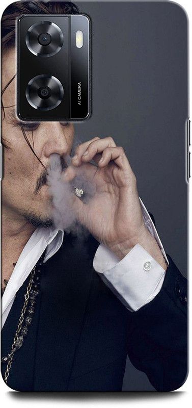 GRAFIQE Back Cover for OPPO A57e CAPTAIN JACK SPARROW, PIRATES OF THE CARIBBEAN, JOHNY DEPP  (Multicolor, Shock Proof, Pack of: 1)