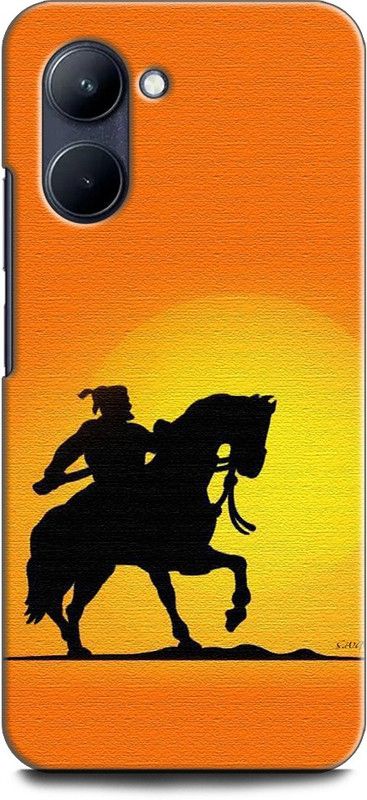 WallCraft Back Cover for Realme C33, RMX3624 SHIVAJI, CHATRAPATI SHIVAJI MAHARAJ  (Multicolor, Dual Protection, Pack of: 1)