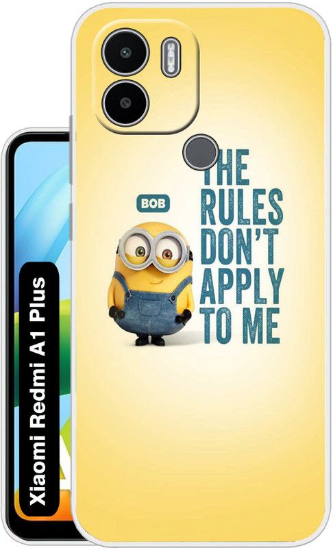 Case Club Back Cover for REDMI A1+, Redmi A1 Plus  (Yellow, Grip Case, Silicon, Pack of: 1)