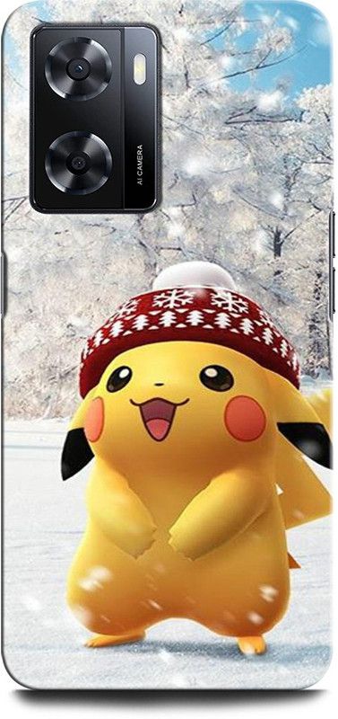 GRAFIQE Back Cover for OPPO A57 New PIKACHU, POKEMON,CARTOON, DEADPOOL, PICACHU DEADPOOL  (Multicolor, Shock Proof, Pack of: 1)