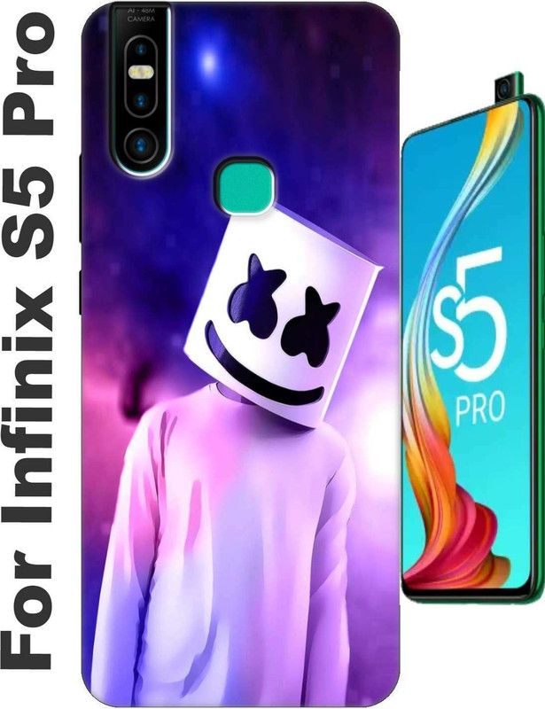stroxy Back Cover for Infinix S5 Pro 2624  (Maroon, Grip Case, Silicon, Pack of: 1)