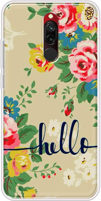 Casemaker Back Cover for Mi Redmi 8  (Multicolor, Grip Case, Silicon, Pack of: 1)
