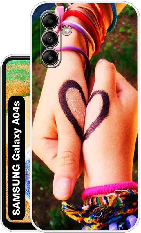 Case Club Back Cover for SAMSUNG Galaxy A04s  (Beige, Grip Case, Silicon, Pack of: 1)
