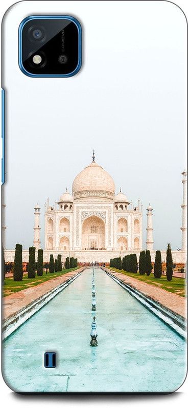 WallCraft Back Cover for Realme C20, RMX3063, RMX3061 TAJ MAHAL, LOVE, INDIA, LANDSCAPE  (Multicolor, Dual Protection, Pack of: 1)
