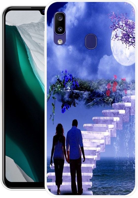 Shivaanshi Back Cover for Samsung Galaxy A20  (Multicolor, Grip Case, Silicon, Pack of: 1)