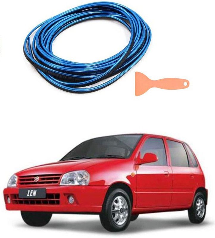 PRTEK Car Interior Decoration Accessory Beading, (5 Meters, BLUE)0050 Car Beading Roll For Grill and Garnish Cover  (5 m)