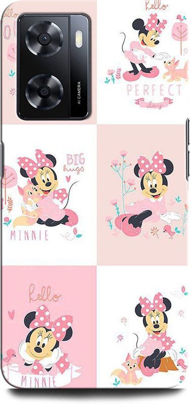 GRAFIQE Back Cover for OPPO A57e MICKEY MOUSE, DISNEY, CARTOON, CLUBHOUSE, COMIC  (Multicolor, Shock Proof, Pack of: 1)