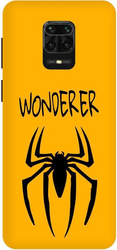 THE NARAYANA COLLECTIONS Back Cover for REDMI NOTE 9 PRO MAX-WONDER,SPIDER,MAN,DEFIRENT,NEW  (Multicolor, Hard Case, Pack of: 1)