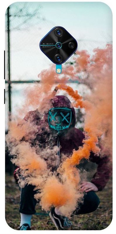 THESTONEWELL Back Cover for VIVO S1 PRO xx man sports car  (Multicolor, Waterproof, Pack of: 1)