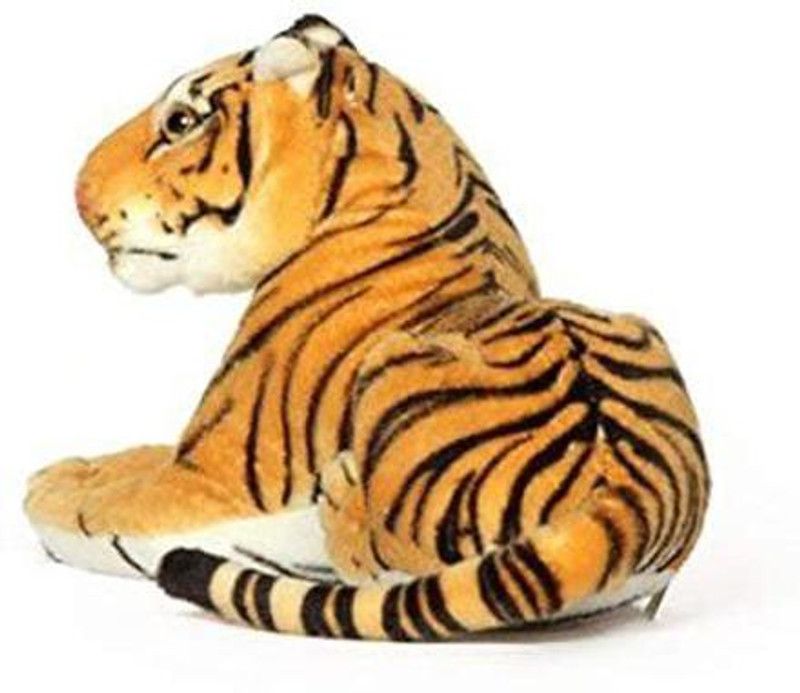 APR ZONE Soft Toys Royal Tiger, Brown, Tiger Soft Toy | Very Best in Unique .(pack of 1) - 14 cm  (Brown, Black)