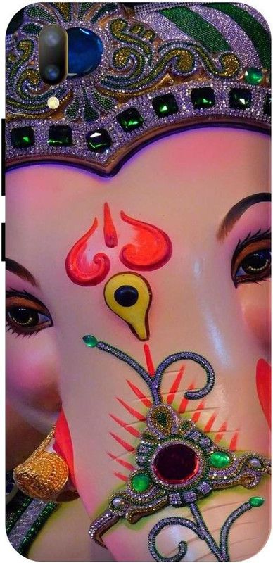 THE NARAYANA COLLECTIONS Back Cover for VIVO V11 PRO-1804-GANPATI,BAPPA,GANESH,JI,BHAGWAN  (Multicolor, Hard Case, Pack of: 1)