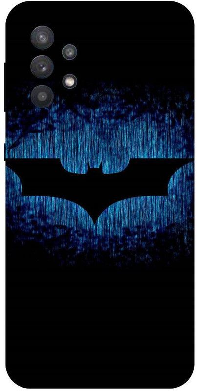 THE NARAYANA COLLECTIONS Back Cover for SAMSUNG GALAXY A32-BATMAN,BAT,MAN,LOGO,SIGN  (Multicolor, Hard Case, Pack of: 1)