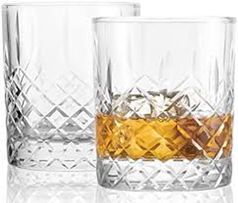 (Pack of 2) MRIYANGNI Glass for wine whisky glass and all mixed drinks kolk85 Glass Set  (250 ml, Glass)