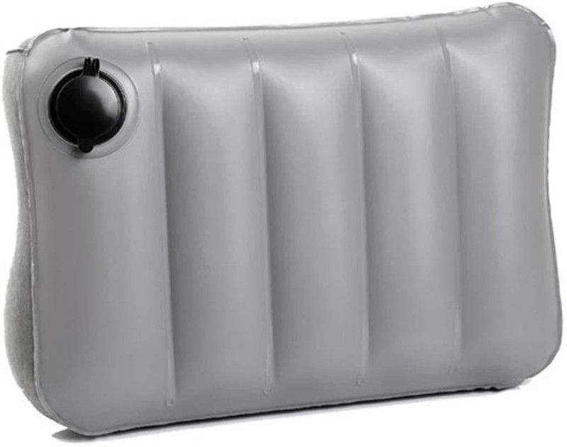 TecMac Inflatable Inflatable Seat Cushion, Multifunction Office Waist Support Air Pillow Pack of 1  (Grey)