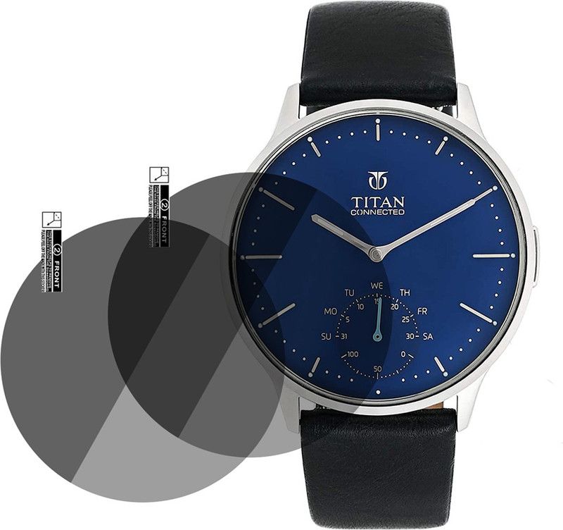 TXGO Screen Guard for Titan Connected Analog Blue Smartwatch  (Pack of 2)