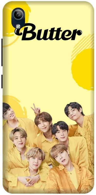 PHONE WALEY.COM Back Cover for VIVO Y90 , VIVO 1908 ,BTS, bts, BTS army, BTS Love, bts singers Printed  (Yellow, Hard Case, Pack of: 1)