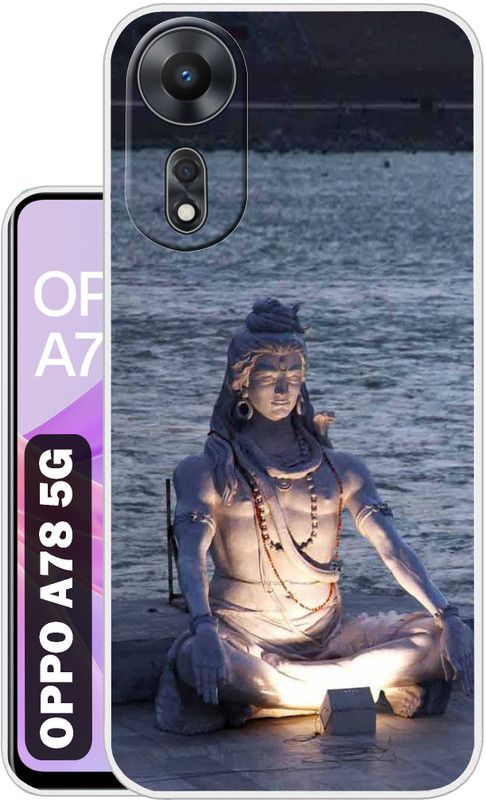 Case Club Back Cover for Oppo A78 5G  (Silver, Grip Case, Silicon, Pack of: 1)