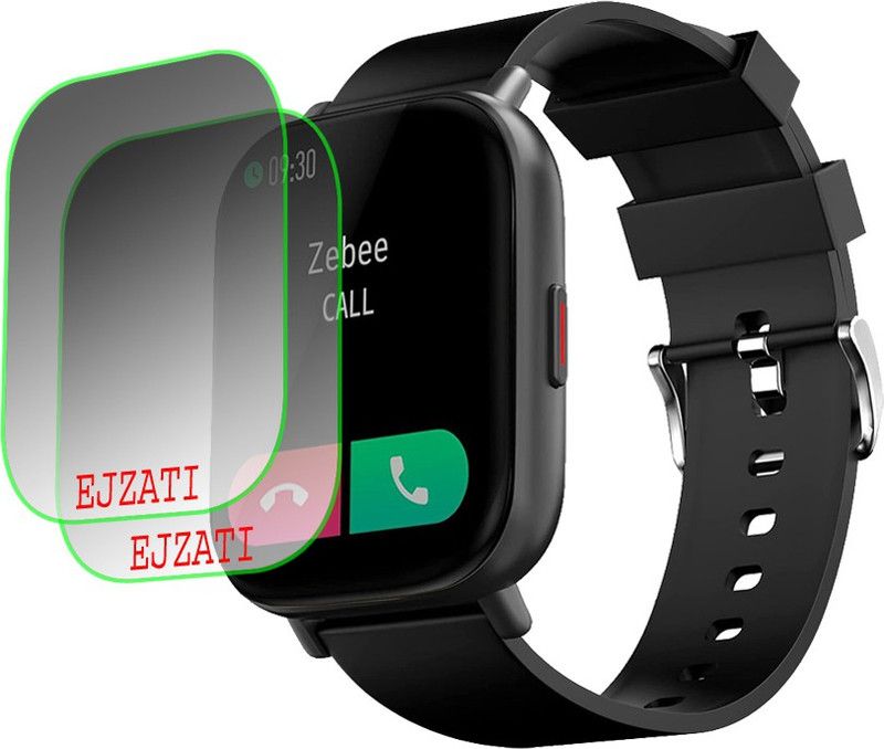 EJZATI Screen Guard for ZEBRONICS ZEB COSMOS LV1 SMARTWATCH  (Pack of 2)