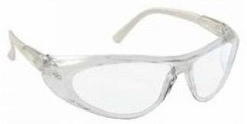 SAFETYWALA Stylish Clear White Glasses Protective Eyewear Blowtorch, Laboratory, Power Tool, Welding, Wood-working Safety Goggle  (Free-size)