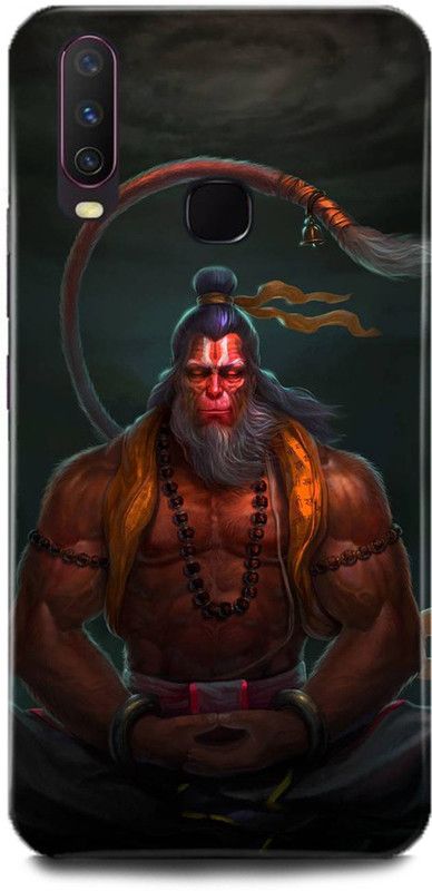 MP ARIES MOBILE COVER Back Cover for Vivo Y11, Vivo 1906,Ram,jai,shree,ram,hanuman,maruti,  (Multicolor, Hard Case, Pack of: 1)